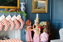 Load image into Gallery viewer, Red Gingham Bow Dress