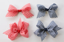 Load image into Gallery viewer, Gingham Bows