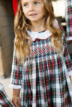 Load image into Gallery viewer, Plaid Smocked Dress
