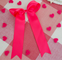 Load image into Gallery viewer, Bright Pink Satin Bow
