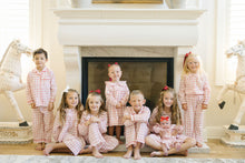 Load image into Gallery viewer, Girls Red Plaid Pajama Set
