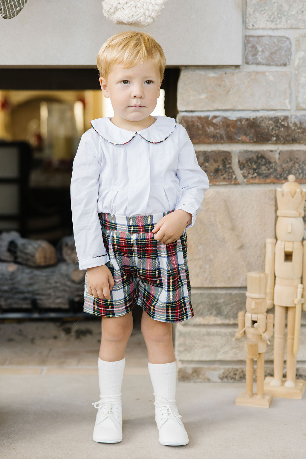 Boys Plaid Set