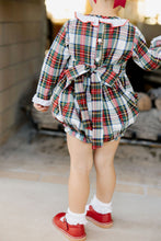 Load image into Gallery viewer, Girls Plaid Smocked Bubble

