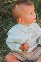 Load image into Gallery viewer, Green Button Up
