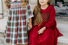 Load image into Gallery viewer, Plaid Smocked Dress
