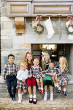 Load image into Gallery viewer, Girls Plaid Smocked Bubble
