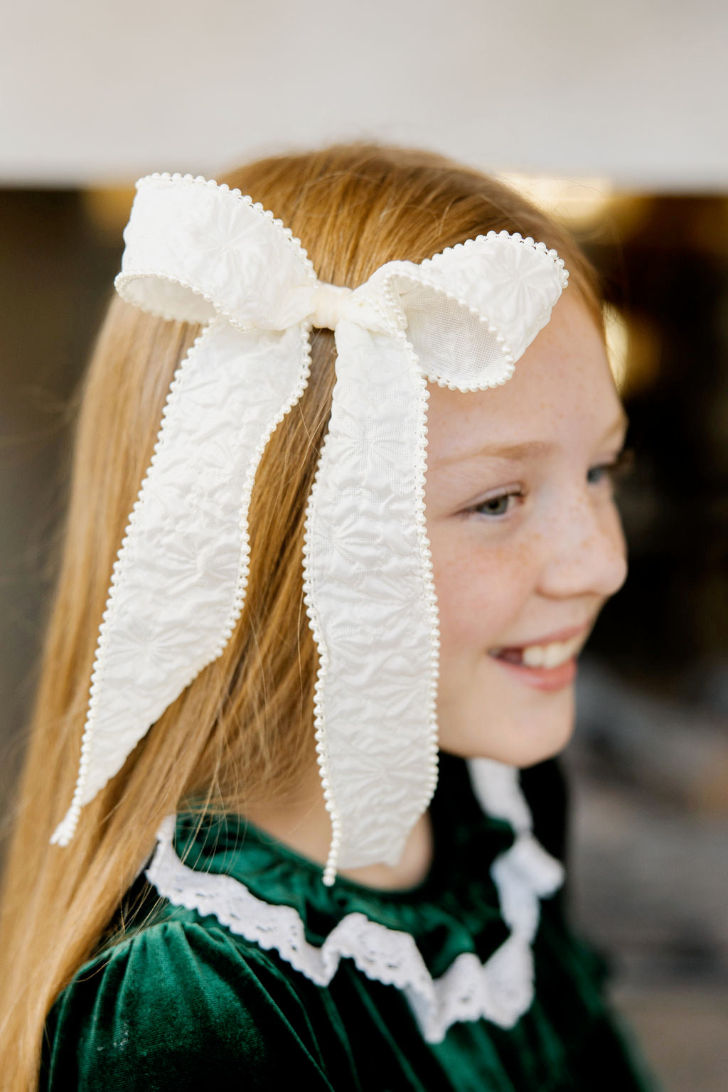 White Pearl Bow