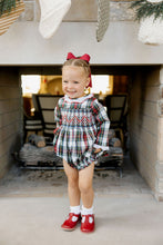 Load image into Gallery viewer, Girls Plaid Smocked Bubble

