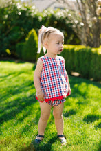 Load image into Gallery viewer, Eyelet Red Edged Bow
