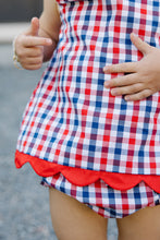 Load image into Gallery viewer, Gingham Bloomer Set
