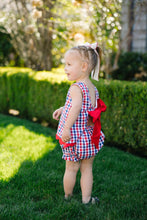 Load image into Gallery viewer, Eyelet Red Edged Bow
