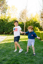 Load image into Gallery viewer, Navy Flag Polo
