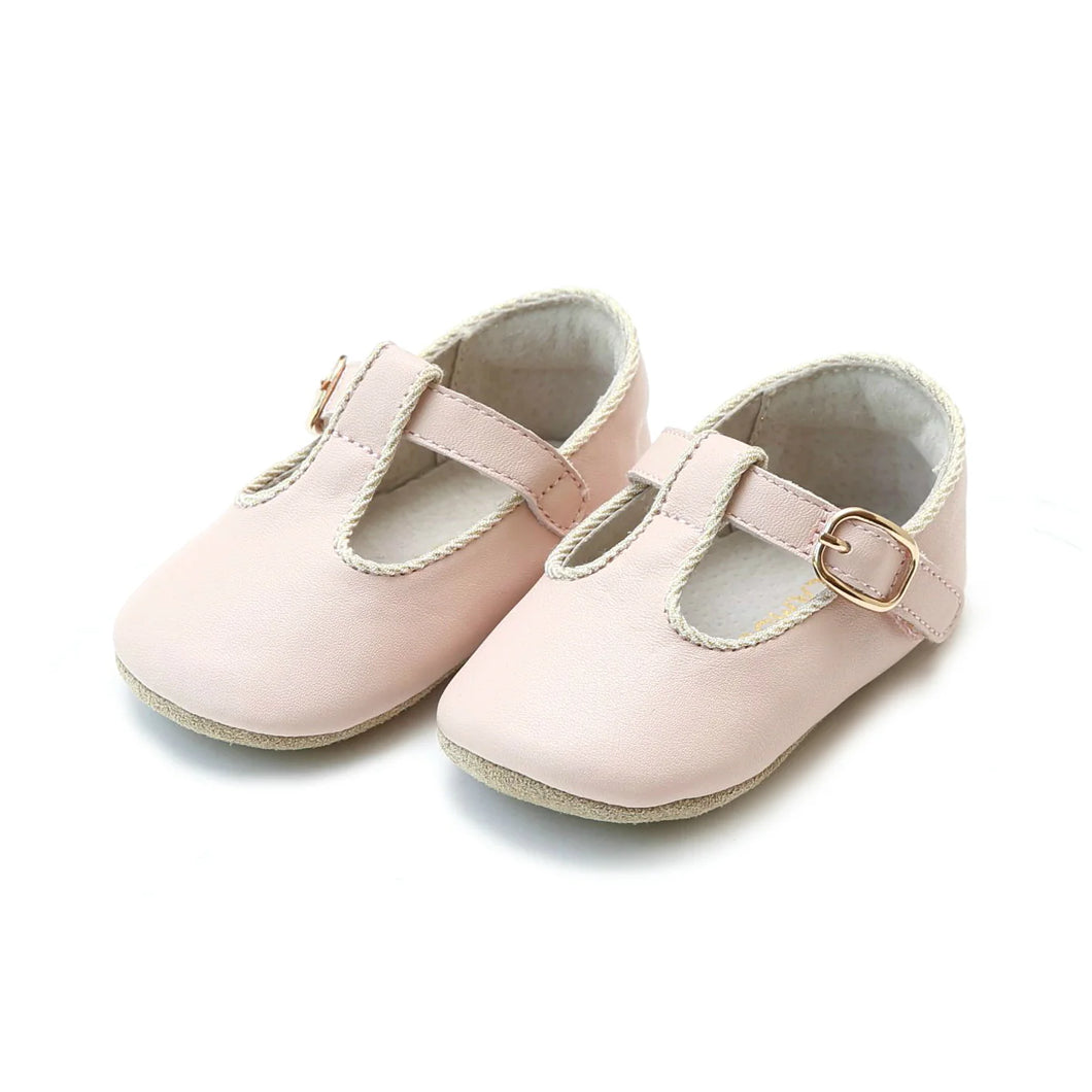 Evie T Strap Mary Jane Crib Shoe