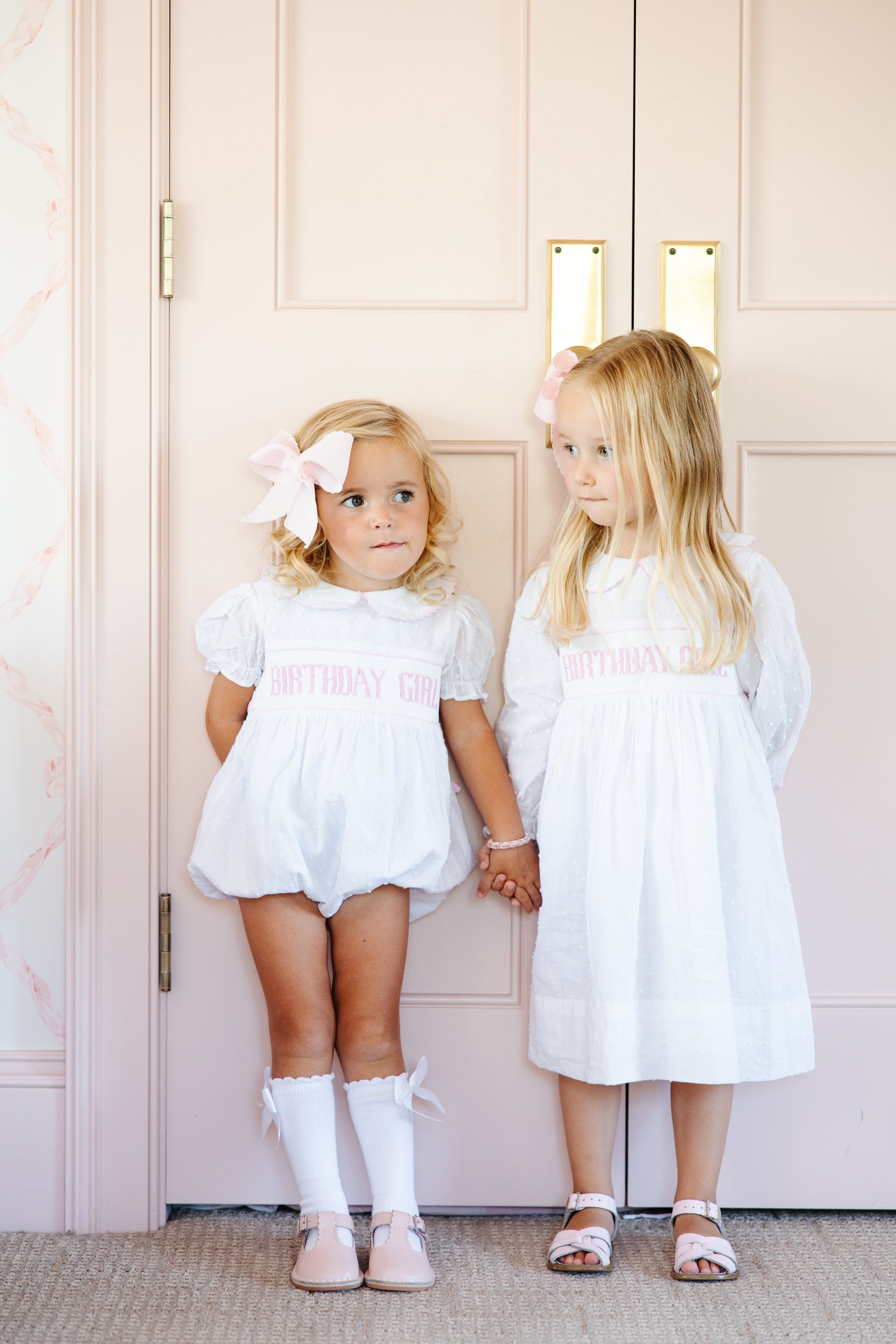 Birthday Girl Dress in Pink – Tiny and Timeless