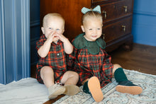 Load image into Gallery viewer, Boy Romper in Plaid
