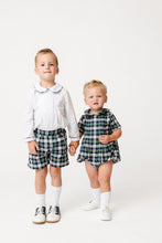 Load image into Gallery viewer, Navy Plaid Set
