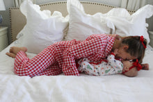Load image into Gallery viewer, Womens Gingham Pajamas
