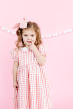 Load image into Gallery viewer, Pink Gingham Dress
