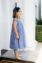 Load image into Gallery viewer, Lucy Dress in Navy Check
