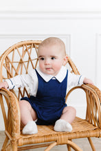 Load image into Gallery viewer, Boys Overall Bubble in Navy
