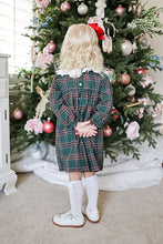 Load image into Gallery viewer, Plaid Ruffle Collar Dress
